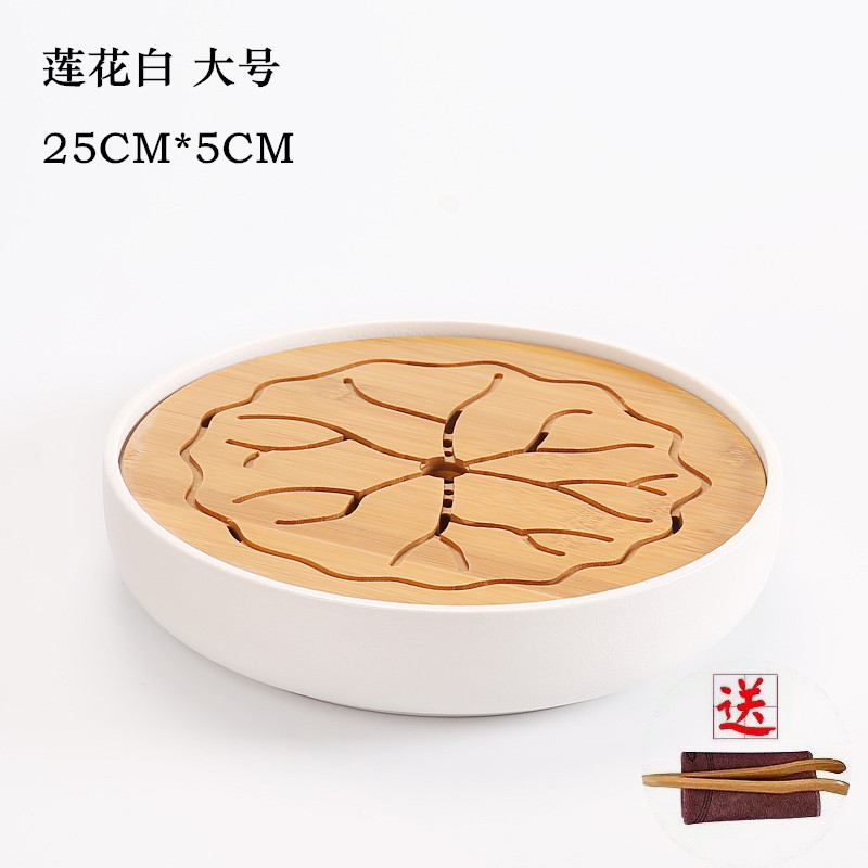 茶盘功夫茶具套装家用简约储水排水茶台日式竹制迷你圆形托盘在类目 餐饮具, 茶具, 茶盘中 - 来自Buy2taobao.com提供专业的淘宝代购服务
