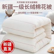 新疆一级长绒棉被棉花被子秋冬被芯棉絮床垫被褥子加厚保暖纯棉花