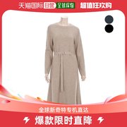 韩国直邮ab.f.z 连衣裙 ABFG GD01 腰带细节 针织衫 长款 连衣