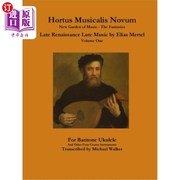 海外直订Hortus Musicalis Novum New Garden of Music - The Fantasies Late Renaissance Lute 新音乐花园-文艺复兴后期的