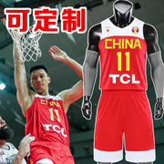 中国男篮易建联11号球衣中国队篮球服阿联球衣国家队比赛服定制