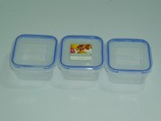 保鲜盒 方形小盒子 透明塑料保鲜碗饭盒 宝宝零食盒 留样盒
