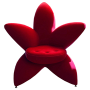 edra现代轻奢异形花瓣椅单人，布艺沙发椅花朵，椅艺术休闲椅子客厅