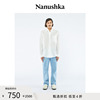 NANUSHKA 男士 KALEB 时尚百搭白色宽松薄款长袖衬衫