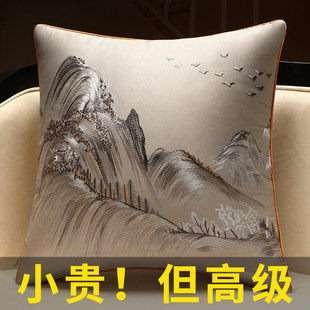 中式抱枕沙发客厅床头靠枕中国风靠背垫套含芯高端沙发靠垫大靠背
