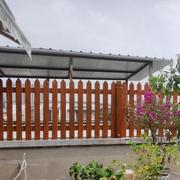 户外防腐木栅栏花园爬藤架木格栅室外木栏杆篱笆庭院实木网格