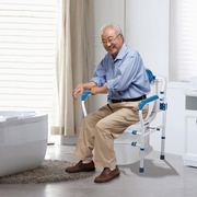 加厚厕所扶手老人坐便椅卫生间，扶手安全孕妇，残疾马桶助力架
