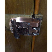 老虎锁防盗门锁老式虎齿门锁，自动锁huia超b级锁芯外装木门大门锁