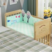多功能实木婴儿床加高儿童床可变书桌宝宝床简易摇篮床拼接大床
