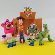 日本手办toystory玩具总动员，巴斯光年三眼仔公仔，摆件人偶模型散货