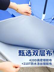 地摊专用大伞布地摊帐篷布遮阳防雨防晒广告伞大号摆摊太阳伞定制