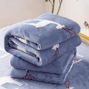 毛毯子珊瑚法兰绒毛巾被子沙发办公室午睡空调盖毯夏季盖被床上用