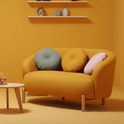 丹麦原创北欧简约布艺沙发椅Esby双人三人经济现代客厅书房沙发