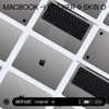 SkinAT适用于苹果电脑透明保护贴MacBookAir保护套贴膜 MacBook Pro保护膜 隐形保护贴M3笔记本贴纸 不留胶