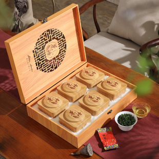 铁观音1725茶叶高端茶语木质礼盒装送礼端午节日送长辈茶500g