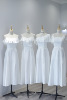 伴娘礼服伴娘礼服裙白色，高级显瘦设计款优雅大气闺蜜姐妹团