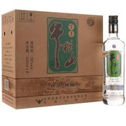 北京牛栏山二锅头珍品陈酿银牛39度/43度500ml*8 浓香型白酒整箱