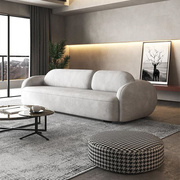 科技布沙发(布沙发)小户型客厅，现代简约三人位组合设计师创意布艺沙发乳胶