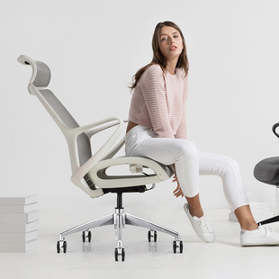 捷奥电脑椅人体工学设计简约时尚办公椅久坐护腰家用书房电竞网椅