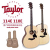 泰莱taylor114e114ce110e单板，电箱民谣吉他泰勒木吉他