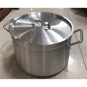 加厚大高身桶大容量铝，汤锅煮粥铝锅商用兰州拉面铝桶
