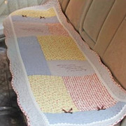 双面全棉布艺沙发垫绗缝防滑座椅子，垫汽车坐垫，四季通用单地垫(单地垫)