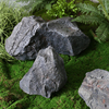 仿真石头景观室内软装拍摄假山石头道具布景，园林绿植造景装饰摆件