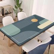 北欧简约家用pvc桌垫防水防油可擦免洗桌布耐脏耐磨可裁剪餐桌垫