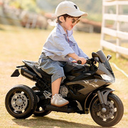 儿童电动汽车可坐人电动车摩托车男孩，充电玩具车遥控双驱动电瓶车