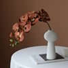高品质纹理蝴蝶兰仿真花，单枝假花摆设客厅餐桌，装饰花卉插花摆件