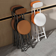 折叠椅子家用高餐椅餐桌凳小板凳圆凳宿舍简易凳子靠椅便携靠背椅