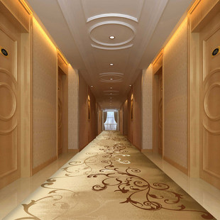 定制办公会议室满铺地毯走廊，酒店宾馆地毯，简约满铺地毯整铺包安装
