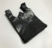 加厚水产袋大闸蟹包装袋特厚塑料袋黑色背心手提袋方便袋马甲袋子