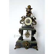 座钟客厅欧式钟表，钟表钟表台式座钟，纯铜座钟机械钟表