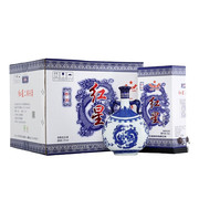 北京红星二锅头 珍品青花瓷蓝花瓷52度750ml*6瓶整箱装清香型白酒
