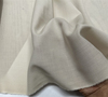 日本进口薄款强捻米灰色精纺羊毛衬衫裙子布料高定设计师面料