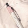 日本Pentel派通energel速干中性笔限定条纹款按动彩色笔BLN75学生考试黑色简约水笔0.5mm女生款粉色高颜值