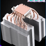 大霜6塔热管CPU散热器AMD台式机电脑cpu风扇风冷12代2011 X99主板