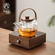 煮茶壶电陶炉煮茶器玻璃烧水壶泡茶具专用白茶小型电热养生壶自动