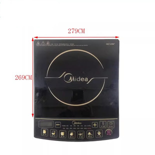 美的电磁炉配件C21-SK2105/SK2115黑晶面板触摸微晶板触摸屏面板