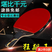 SFUKING乒乓球拍单拍狂飙王阿尤斯十星专业比赛横直成品乒乓球拍