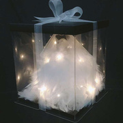 生日礼物女生实用创意送女友闺蜜订婚结婚纱模型伴手工礼盒跨新年