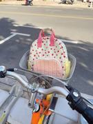 2024帆布草莓双肩包儿童女生多巴胺拼色背包可爱休闲出游书包