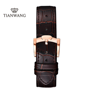 天王表时尚男士皮带，配件20mm适用男表型号，58455844