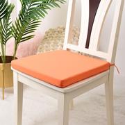 现代简约户外方形海绵坐垫加厚纯色可拆洗沙发椅子垫座垫