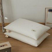 枕芯大豆纤k维整张热熔棉J枕可水洗中高护颈枕枕头