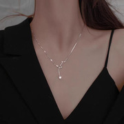 北斗七星s925银项链女2022年轻奢礼物小众设计高级感锁骨链