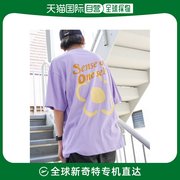 日本直邮VENCEEXCHANGE VENCE EXCHANGE 男士花卉背面印花T恤 宽