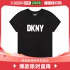 香港直邮潮奢 Dkny 唐可娜儿 女童DKNY TS Jn34 漆皮徽标上衣童装