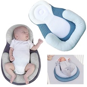 跨境新生儿枕婴儿定位垫防偏头纠正定型枕宝宝调整睡姿防侧翻床垫